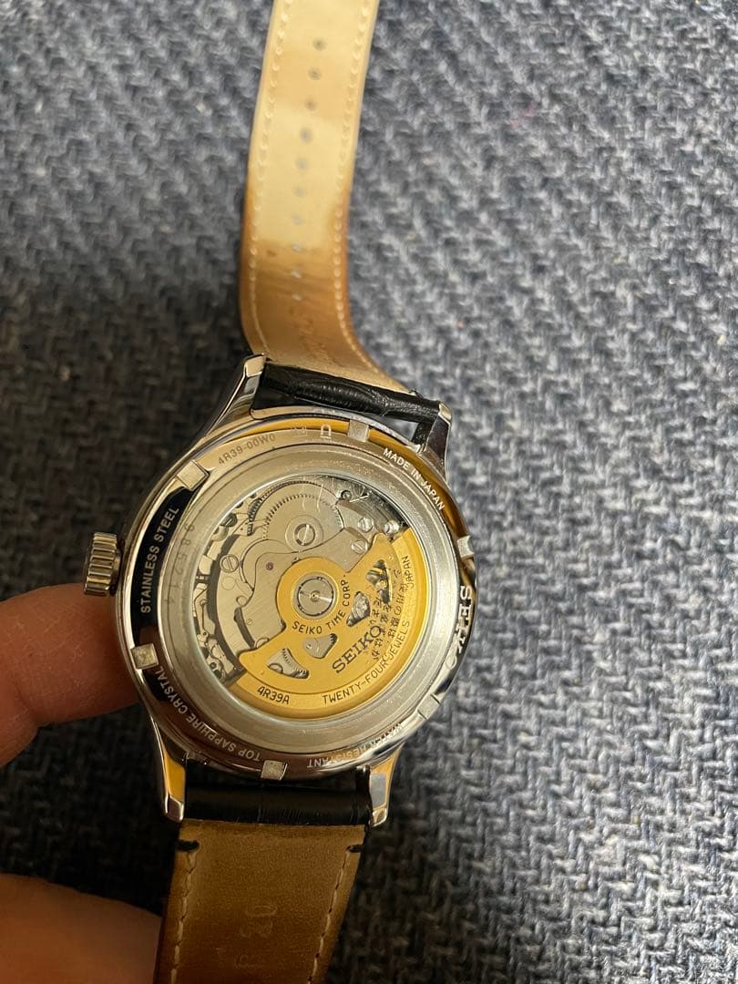 SEIKO 自動巻き 腕時計 オープンハート