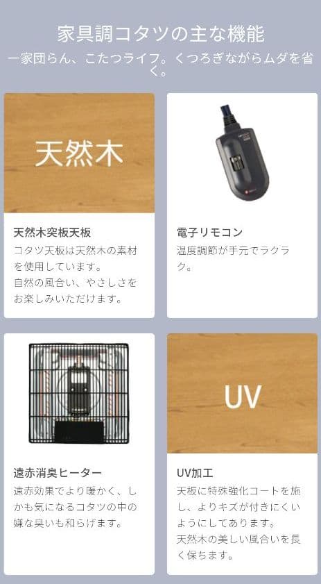 家具調コタツ（KTR-3477）