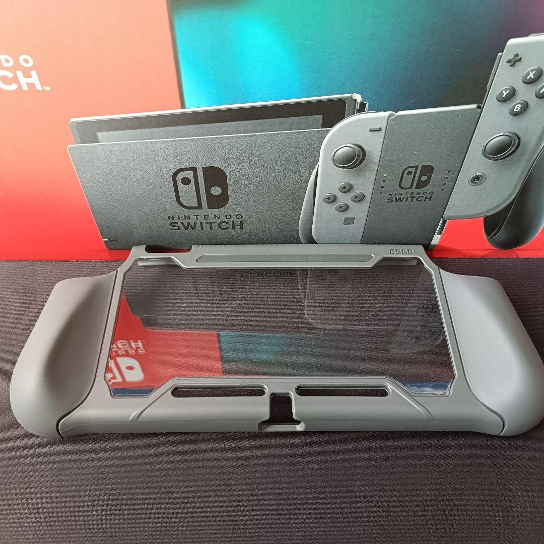 Nintendo Switch 本体 グレー バッテリー強化版 おまけ付き