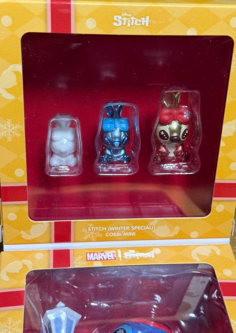 非売品】COSBI スティッチ スパイダーマン トイサピエンス ホリデー