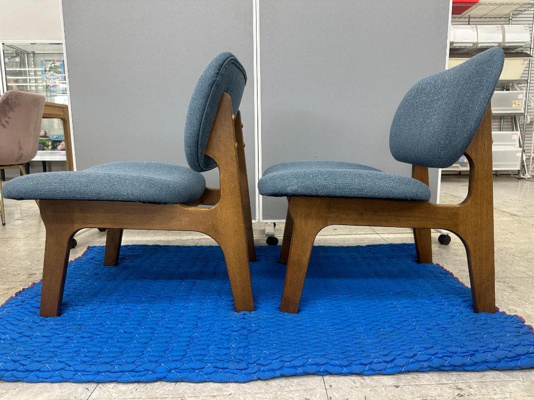 ニトリ ダイニングテーブルセット イス2脚 リラックスワイド ブラウン