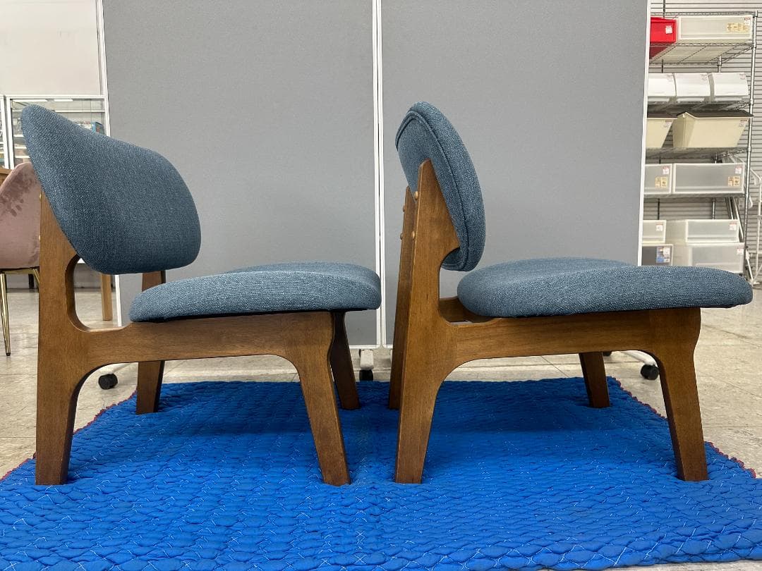 ニトリ ダイニングテーブルセット イス2脚 リラックスワイド ブラウン