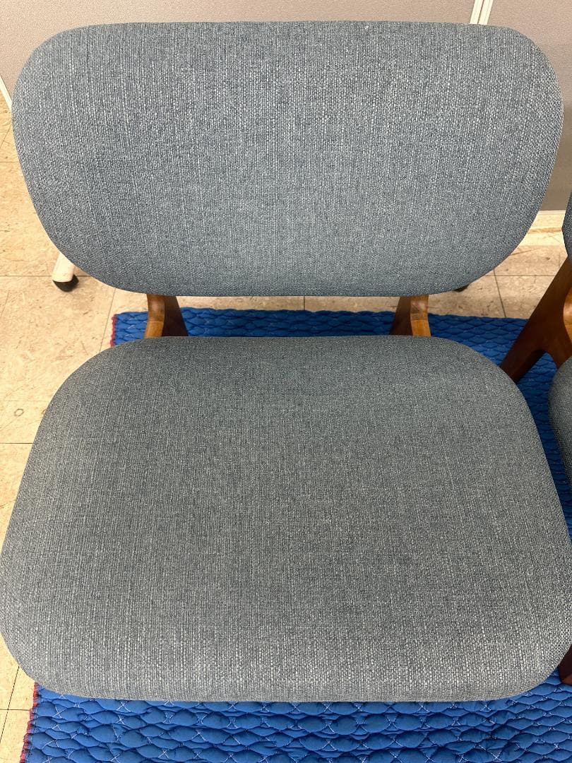 ニトリ ダイニングテーブルセット イス2脚 リラックスワイド ブラウン