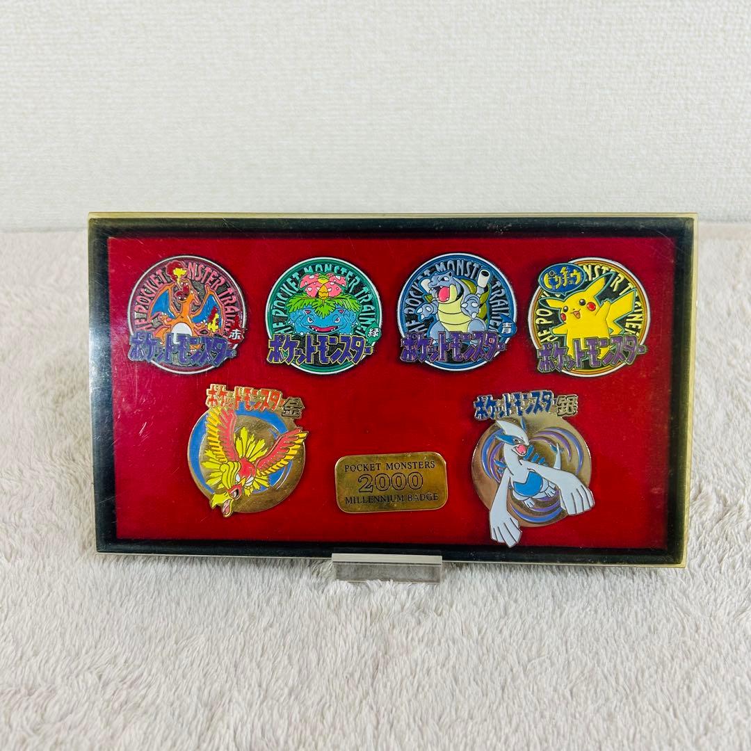 【希少】ポケットモンスター ミレニアムピンバッジセット　2000年