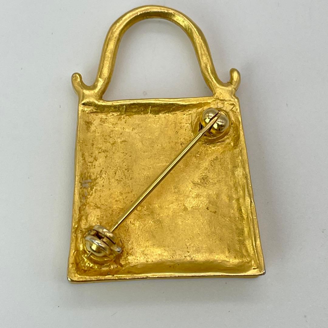 N68】KARL LAGERFELD カール・ラガーフェルド ブローチ