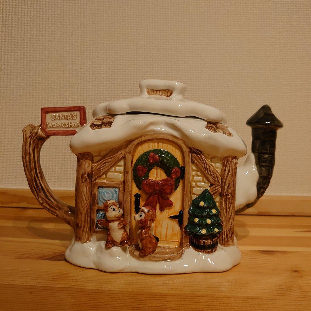 ディズニー　ポット　サンタのおもちゃ工房　クリスマス