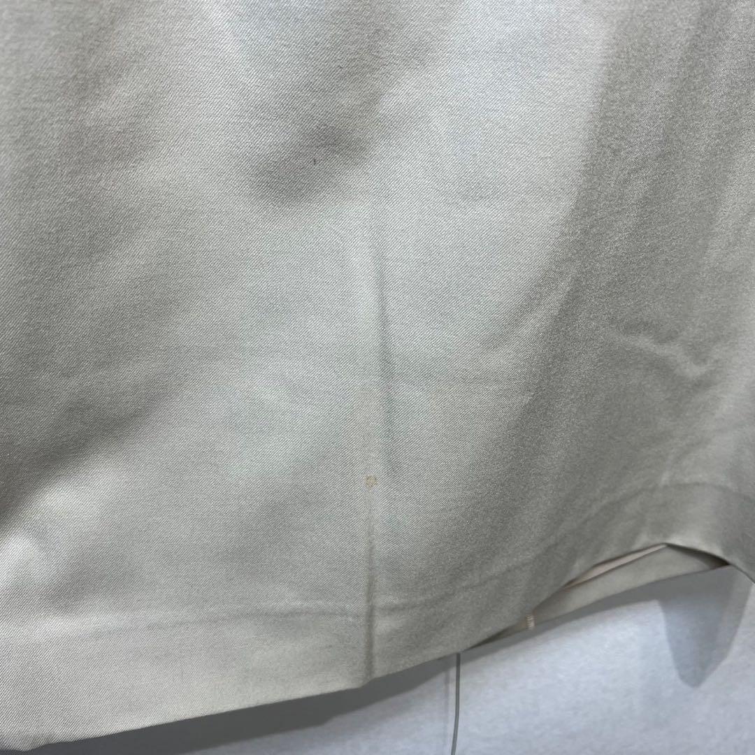 希少 クリスチャンディオール 上質 ウール タック デザイン タイト スカート