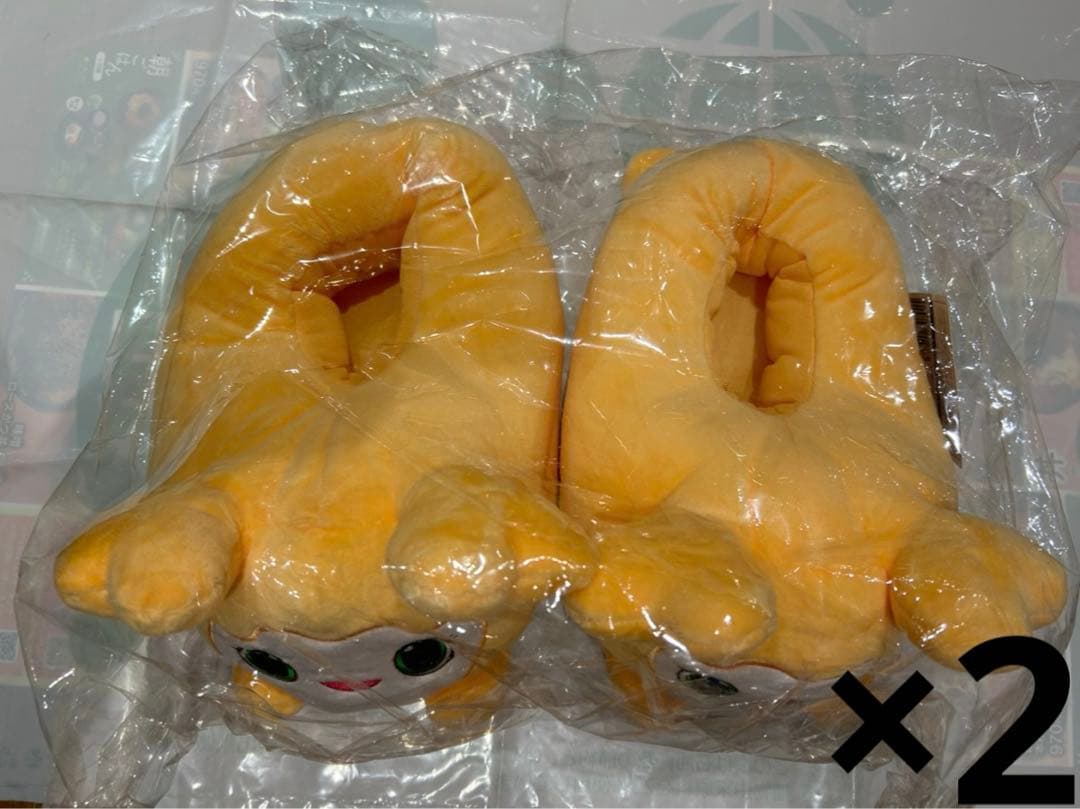 新品未使用19個セット TWICE LOVELYSぬいぐるみスリッパGiGO限定