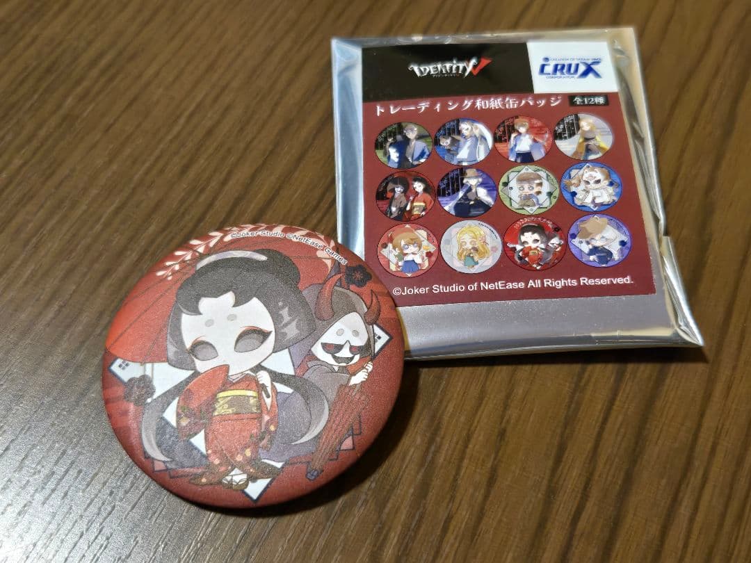 Identity V 第五人格 和紙缶バッジ 芸者 美智子 - メルカリ