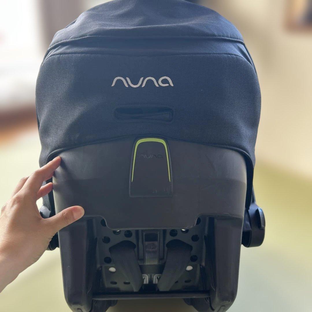 NUNA PIPA NEXT ベビーシート ブラック ベース付き