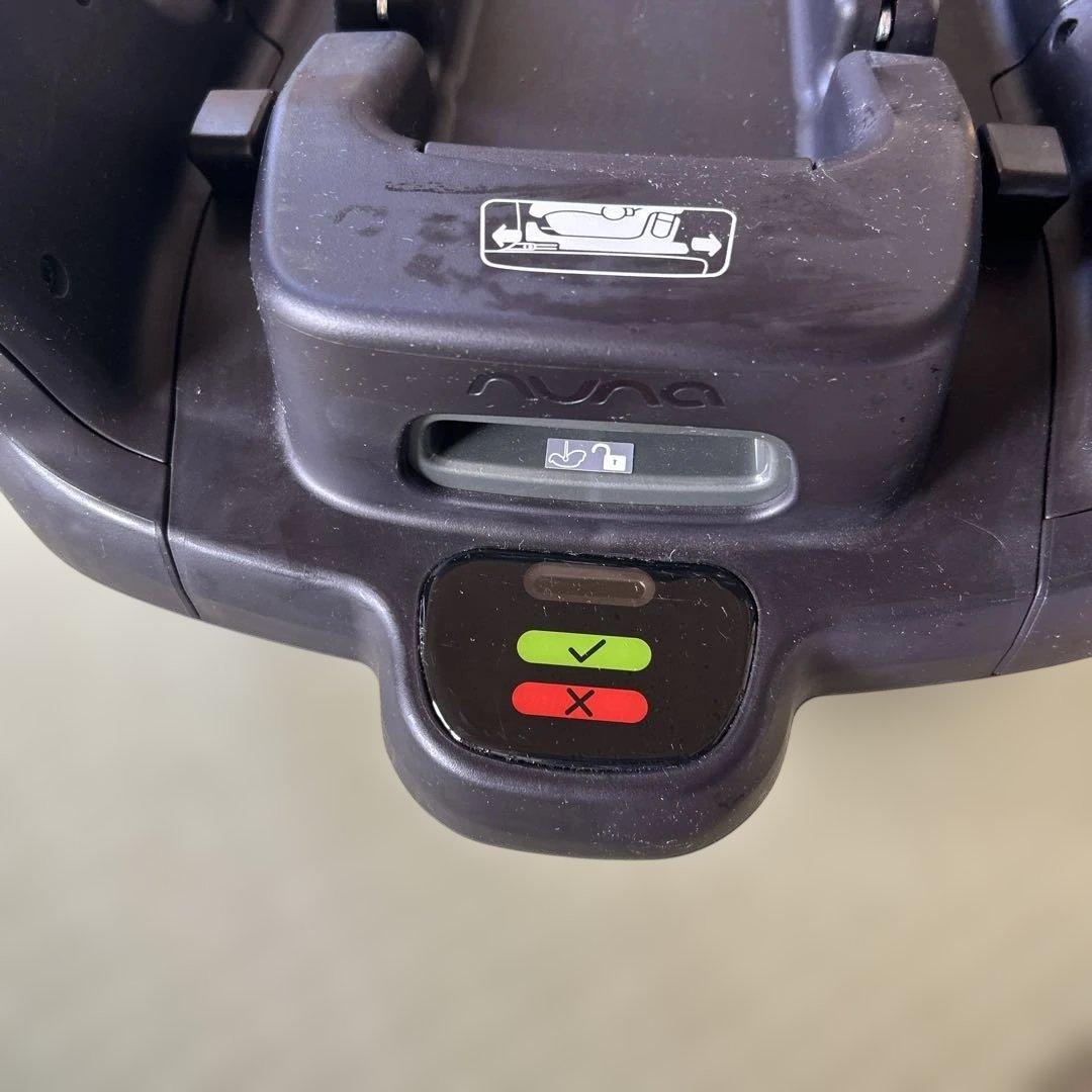 NUNA PIPA NEXT ベビーシート ブラック ベース付き