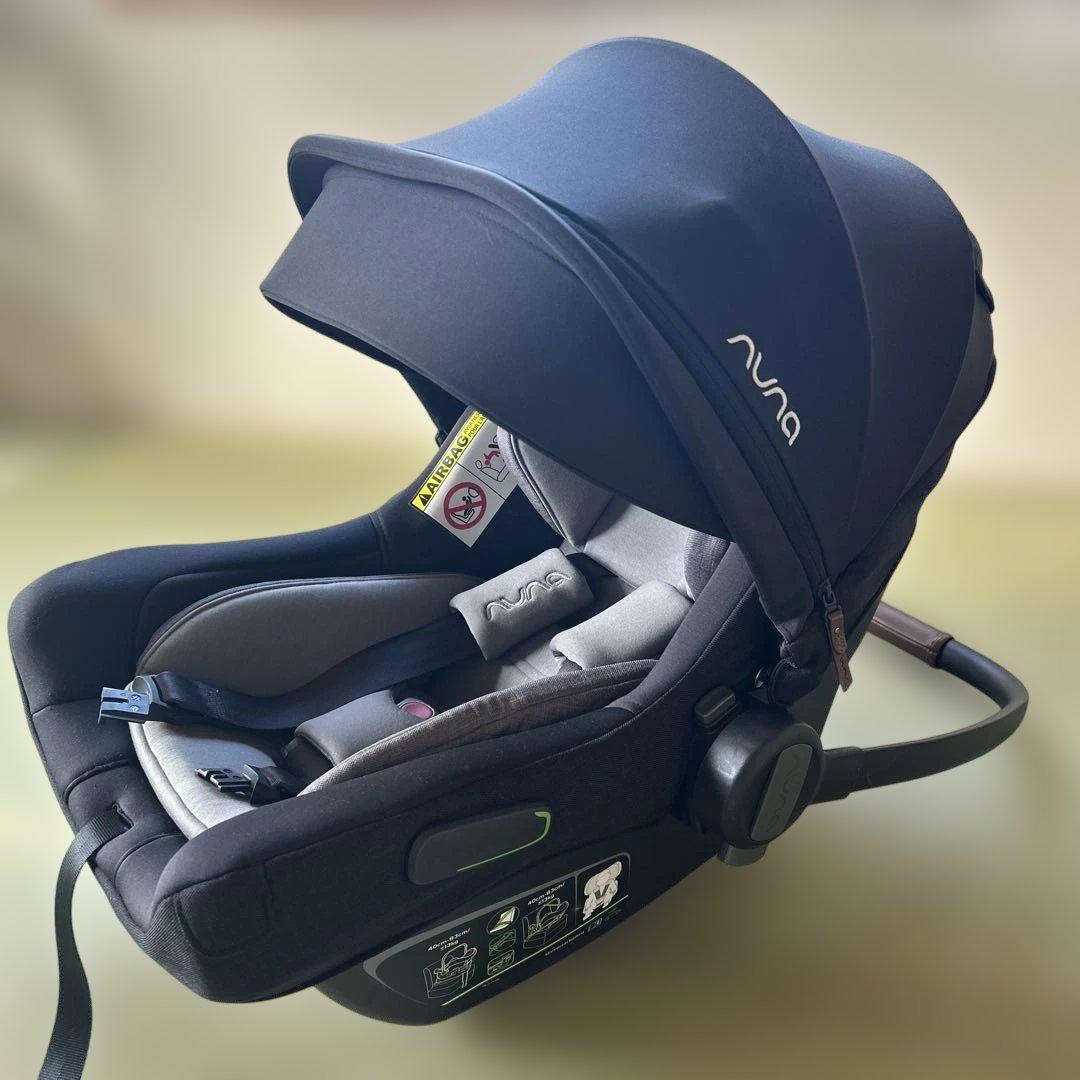 NUNA PIPA NEXT ベビーシート ブラック ベース付き