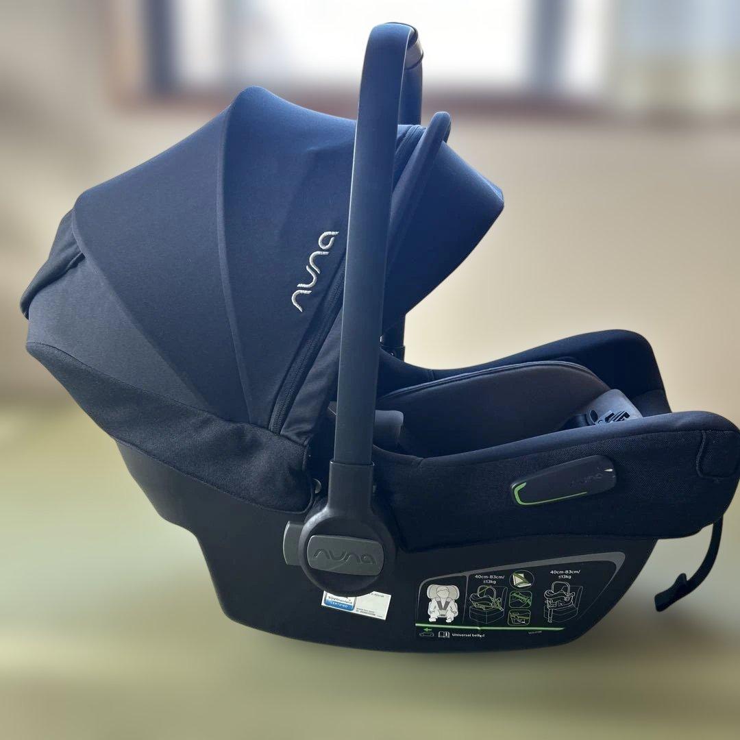 NUNA PIPA NEXT ベビーシート ブラック ベース付き