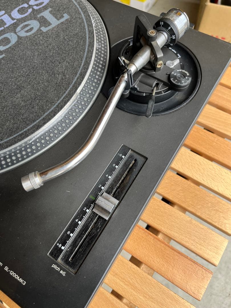 Technics ターンテーブル 2台とDJミキサーセット テクニクス Technics