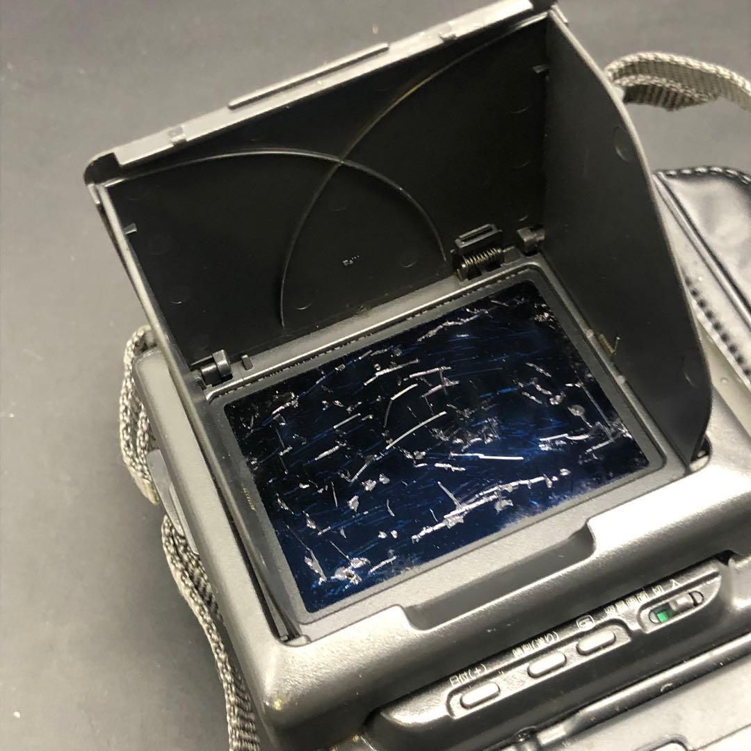 【通電確認済み】SONY ソニー 液晶Hi8/8ミリビデオカメラ・CCD-SC7