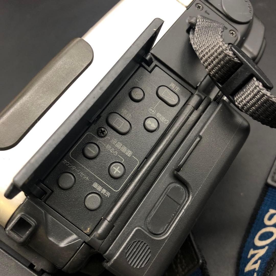 【通電確認済み】SONY ソニー 液晶Hi8/8ミリビデオカメラ・CCD-SC7