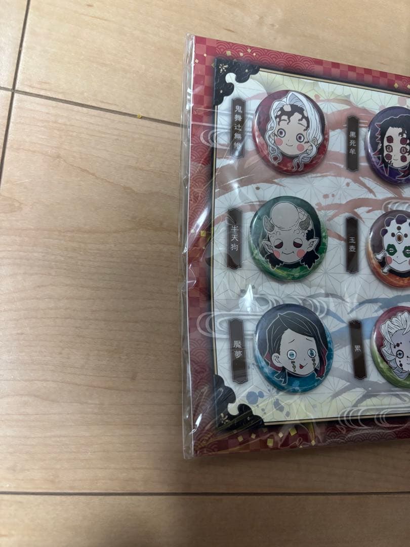 鬼滅の刃 原画展 プチ缶バッジ 壱 弍 参