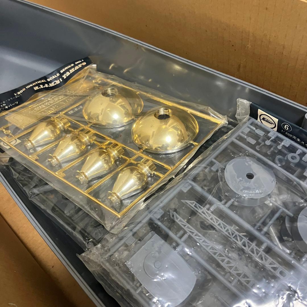 未組立　二チモ 旧日本海軍超弩級戦艦 大和 1/200 ディスプレー　艦船模型