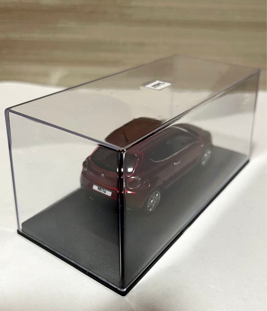 ミニチャンプス 1/43 アルファロメオ ミト 2009 レッド・メタリック