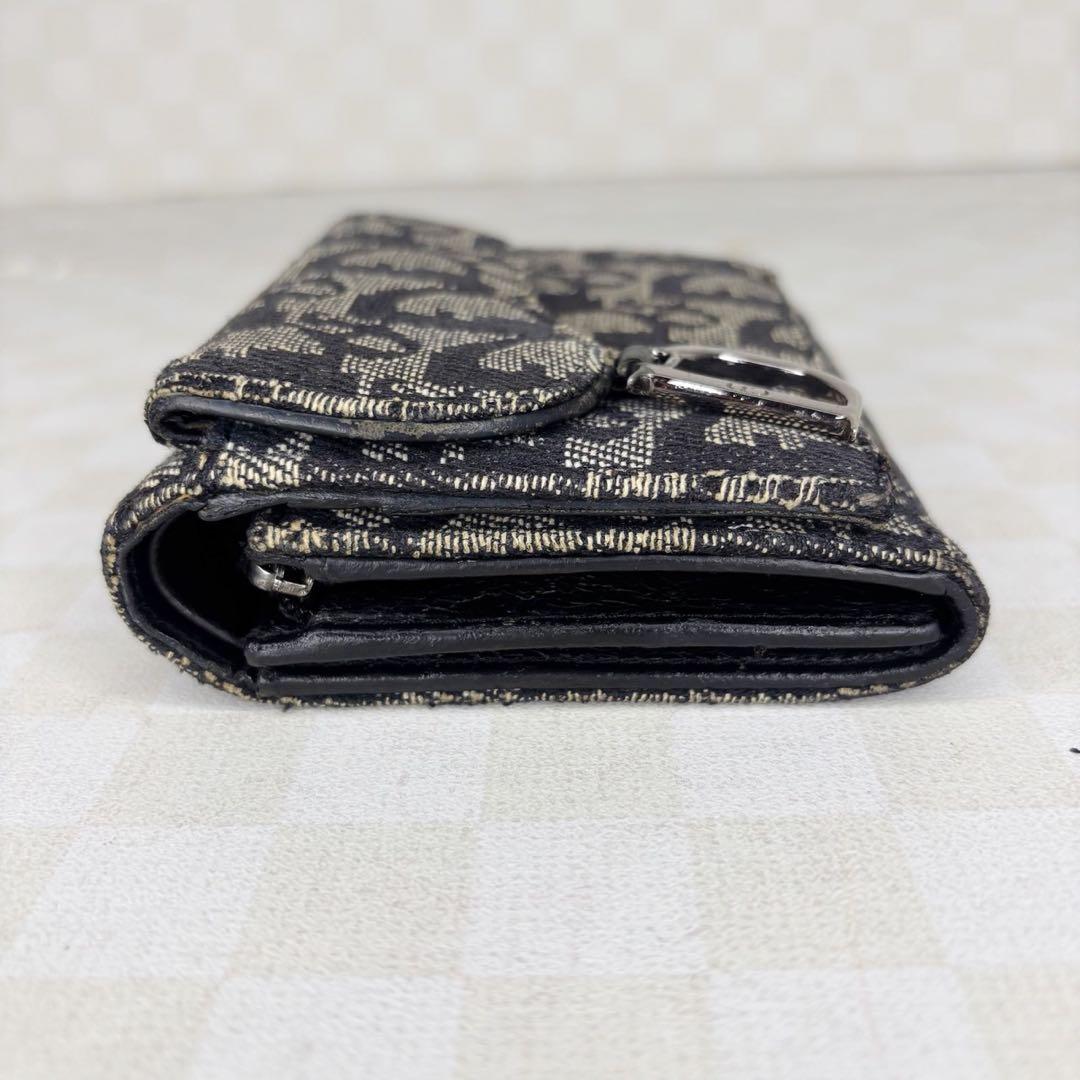 極美品　Dior ディオール　二つ折り財布　コンパクトウォレット　M28