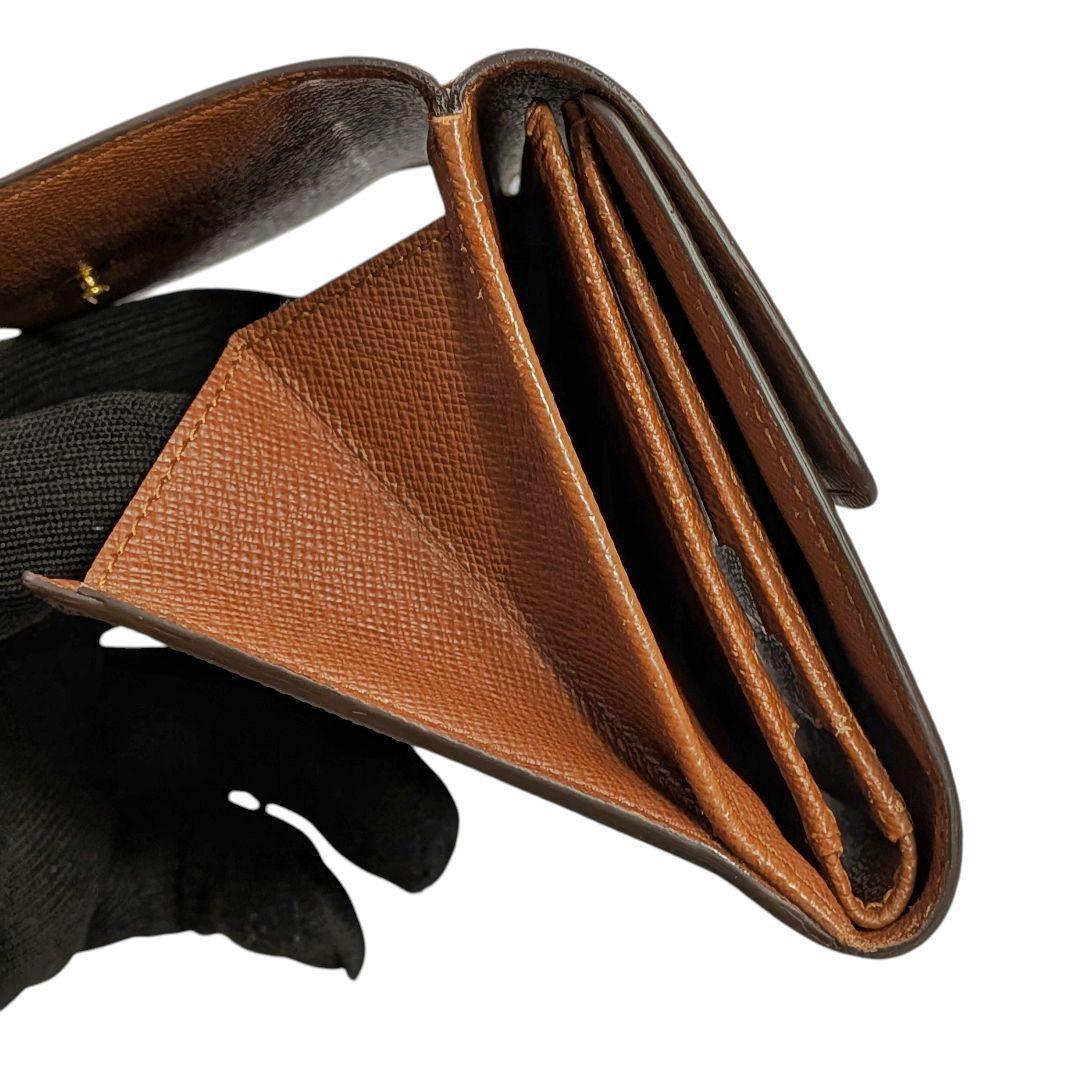 良品 ルイヴィトン モノグラム ポルトフォイユ エリーズ 964