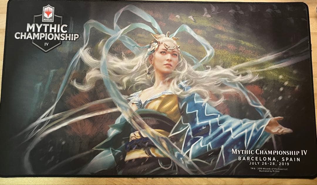 ミシックチャンピオンシップ4 天海の風、ムー・ヤンリン プレイマット ミシックチャンピオンシップ4 天海の風、ムー・ヤンリン プレイマット