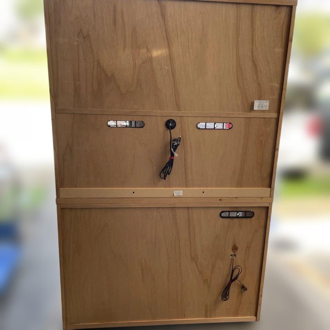 美品 今村家具工芸 食器棚 キッチンカップ