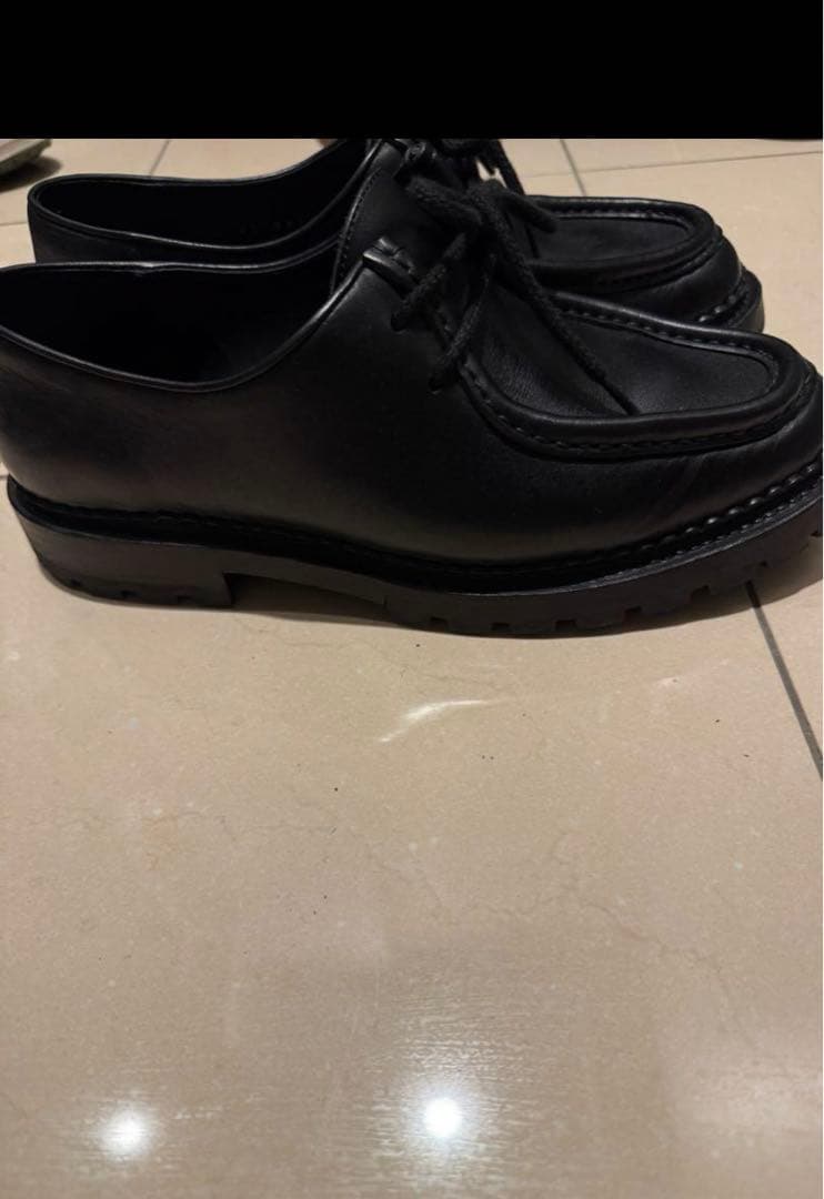 【箱無し】サンローラン チロリアンレザーシューズ