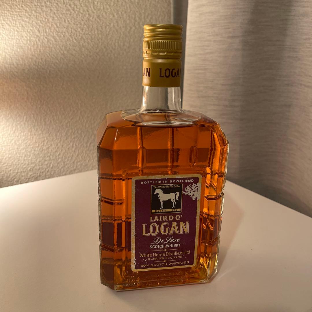 ホワイトホースの高級品 LOGAN ローガン700ml 1970年代 最後