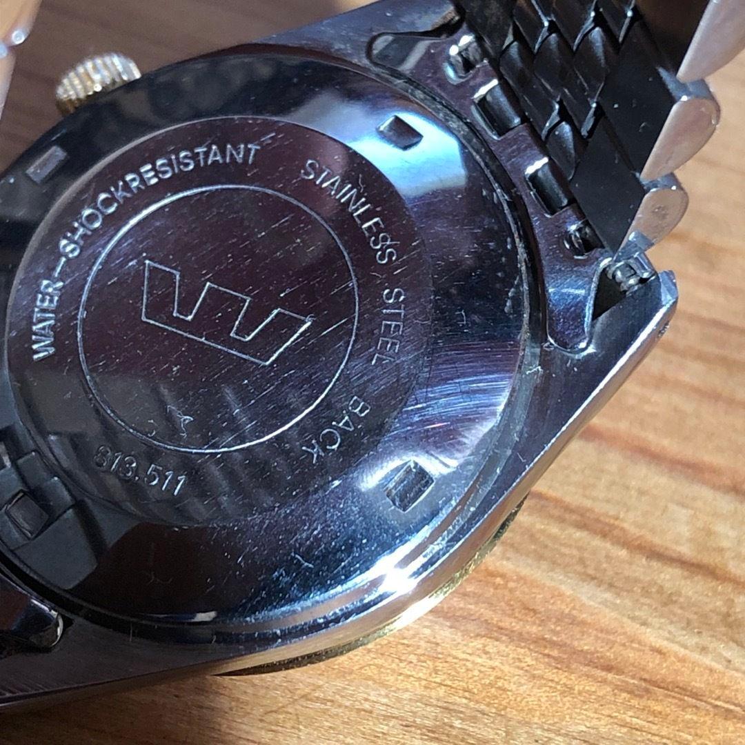 LEN  GLYCINE 自動巻き腕時計 シルバー/ゴールド