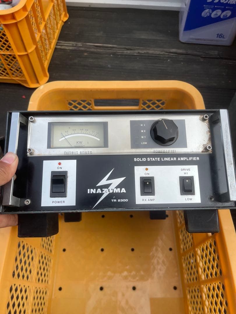 INAZUMA TR-2300 ソリッドステート リニア アンプ