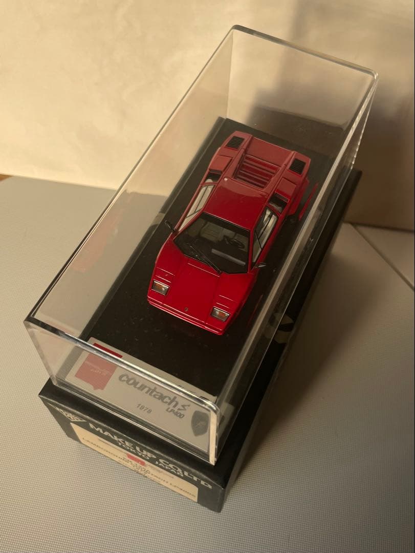 メイクアップ ランボルギーニ カウンタック LP400S 1978 赤 - メルカリ