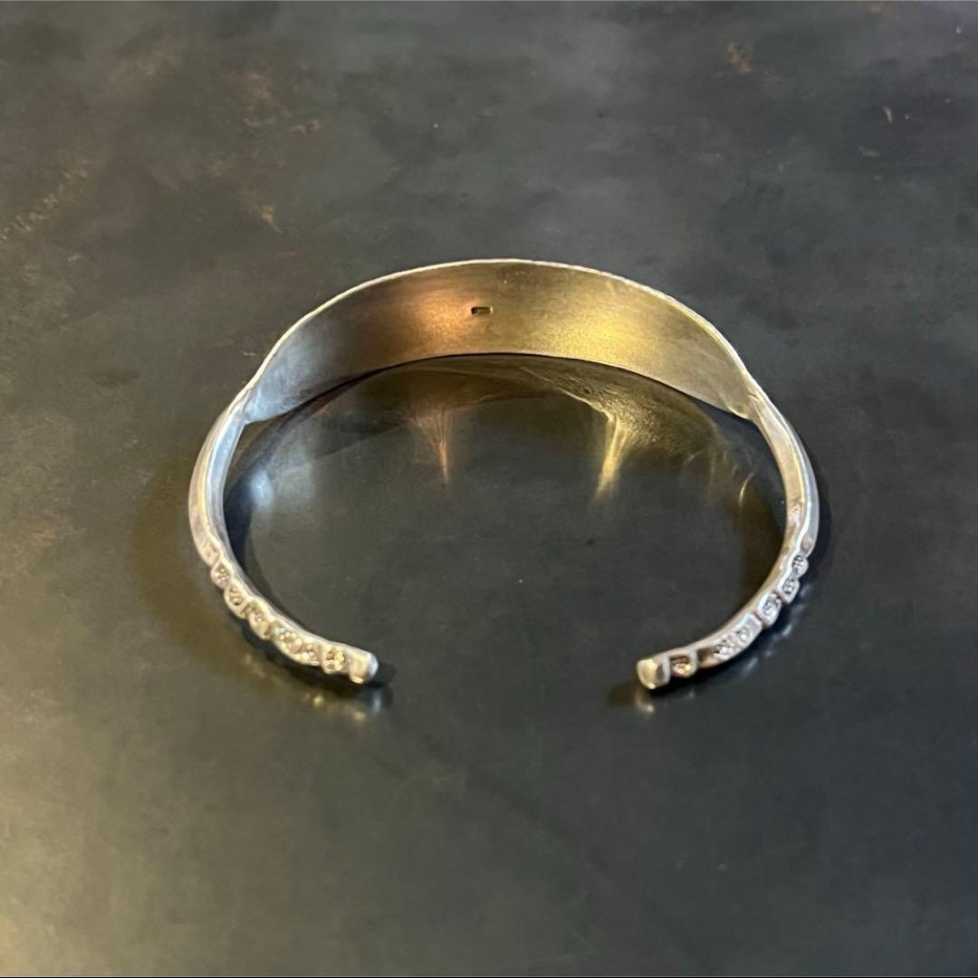 SILVER925 LEAF DESIGN BANGLE/シルバー/バングル