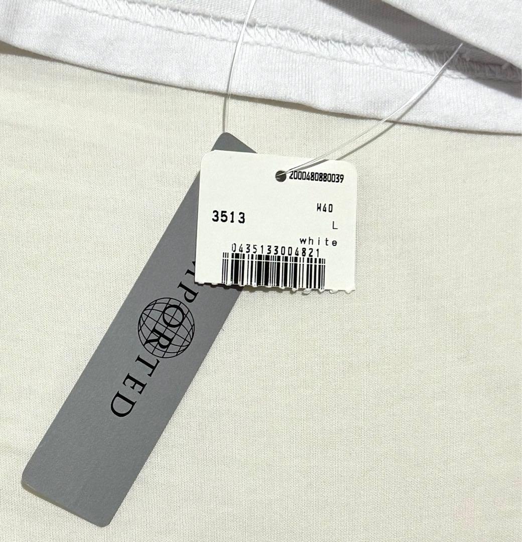 新品】Tom Sachs トムサックス 伊勢丹 ロンT white／Lサイズ