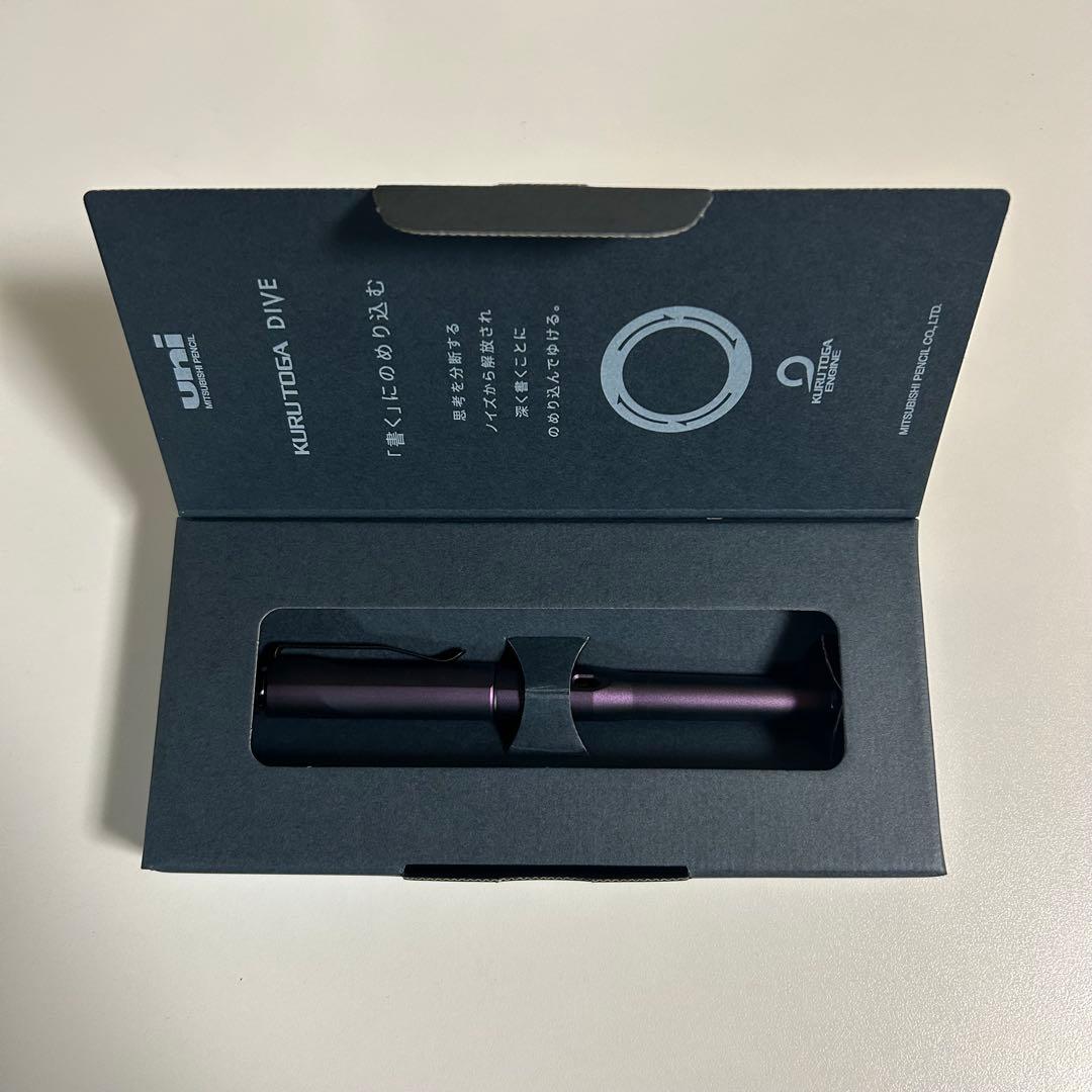 新品未使用クルトガダイブ オーロラパープル 新品未使用品 クルトガ