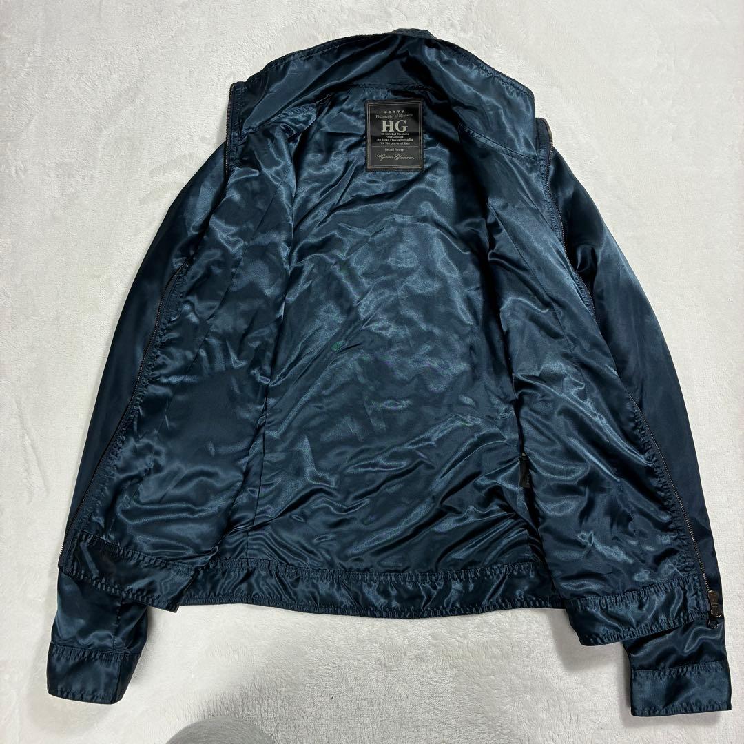 HYSTERIC GLAMOUR ヒスガール刺繍 ネイビー ジャケット