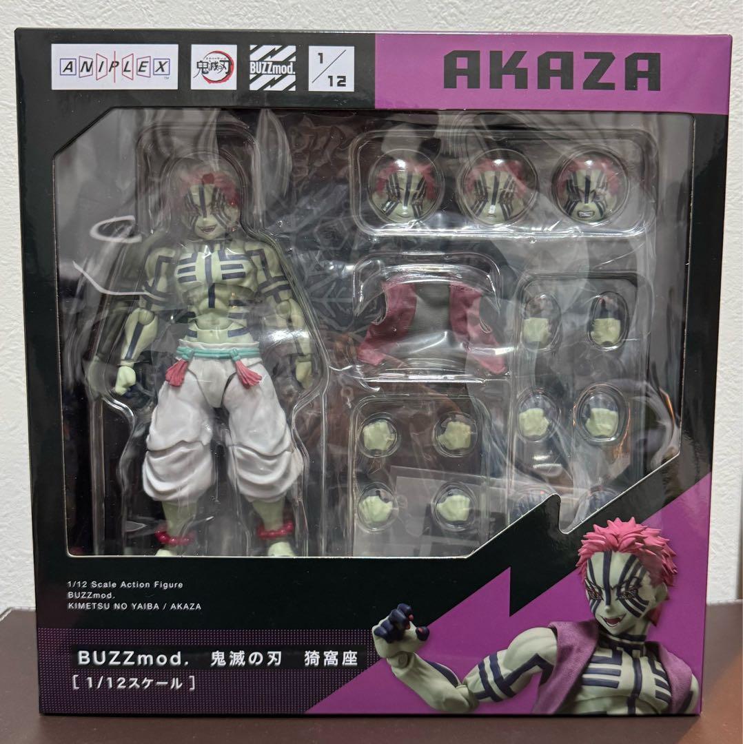 BUZZmod. 鬼滅の刃 猗窩座 1/12 スケール アクションフィギュア 鬼滅の