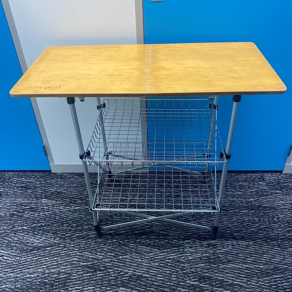 廃盤品】スノーピーク フィールドキッチンテーブル