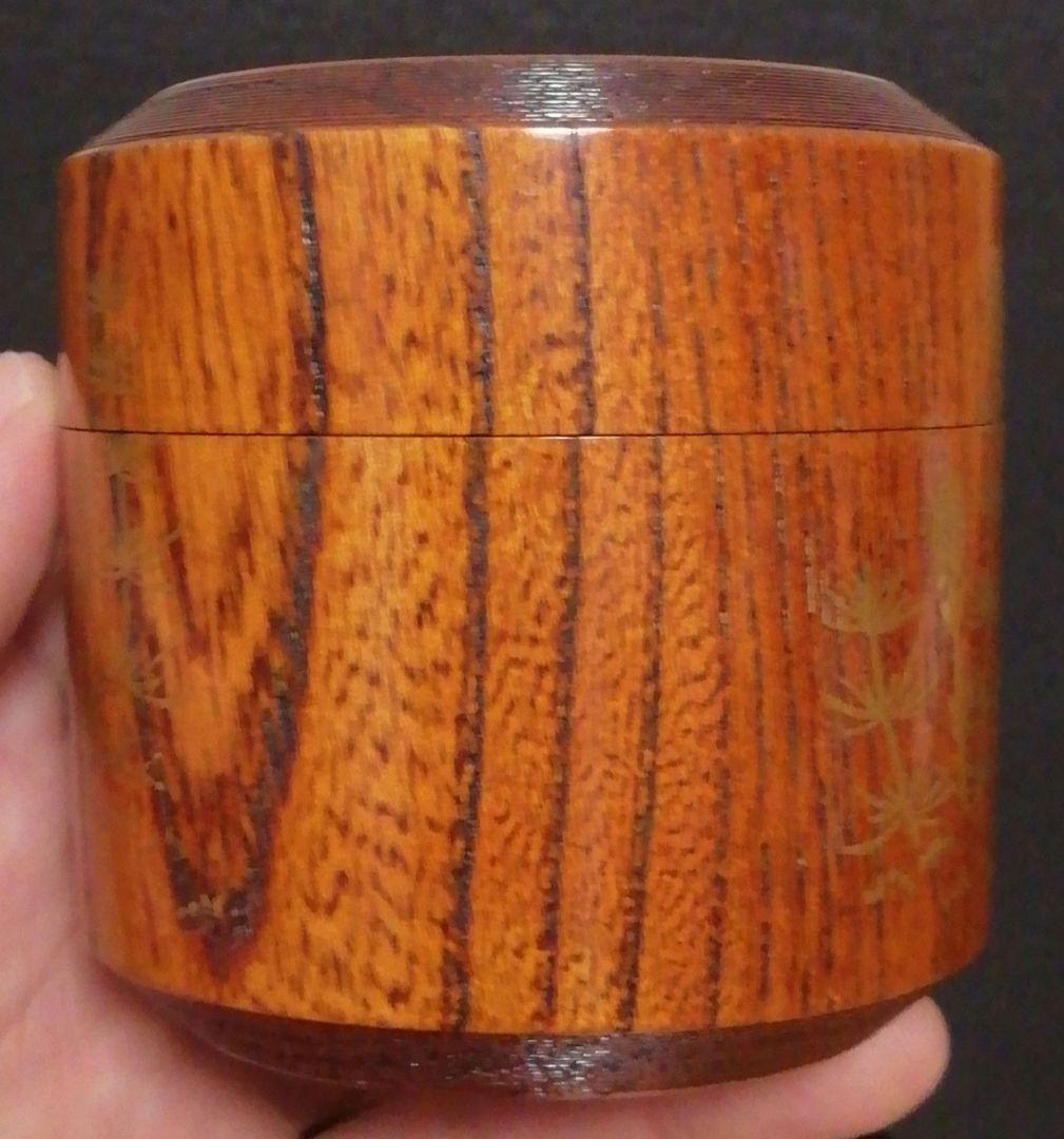 荒井正春作 欅 吹雪 春ノ野 蒔絵 棗 共箱 茶道具の通販はau PAY