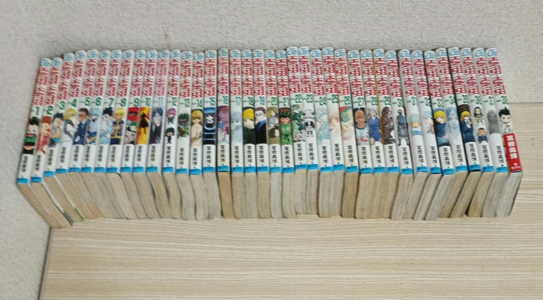 HUNTER×HUNTERハンターハンター少年漫画 1巻～38巻全巻セット
