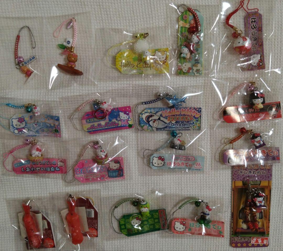 ご当地キティ159個　まとめ売り　おまけ付／根付　ストラップ