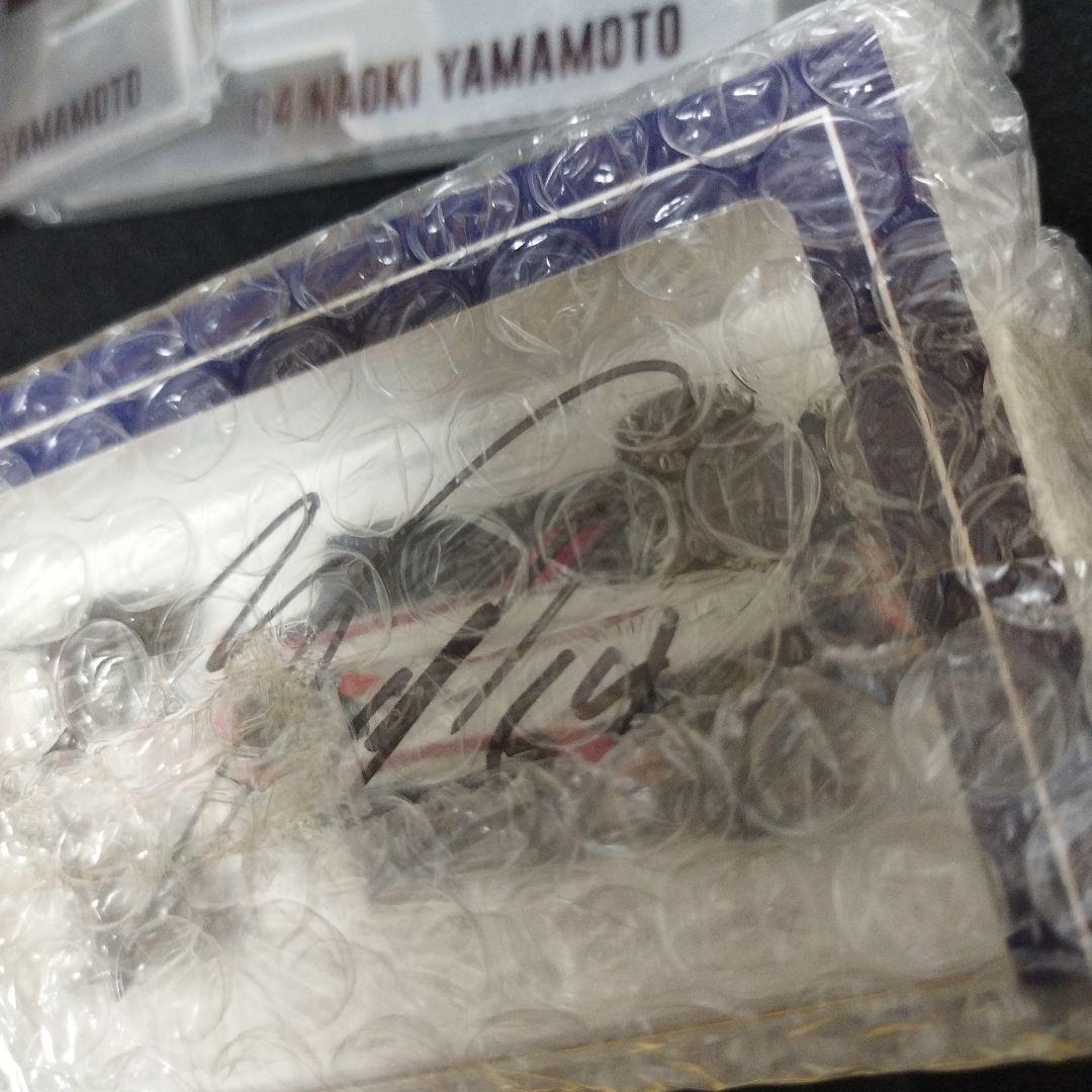 希少　spark製特注モデルカー　2004年お年玉企画　当選者5名山本尚貴サイン