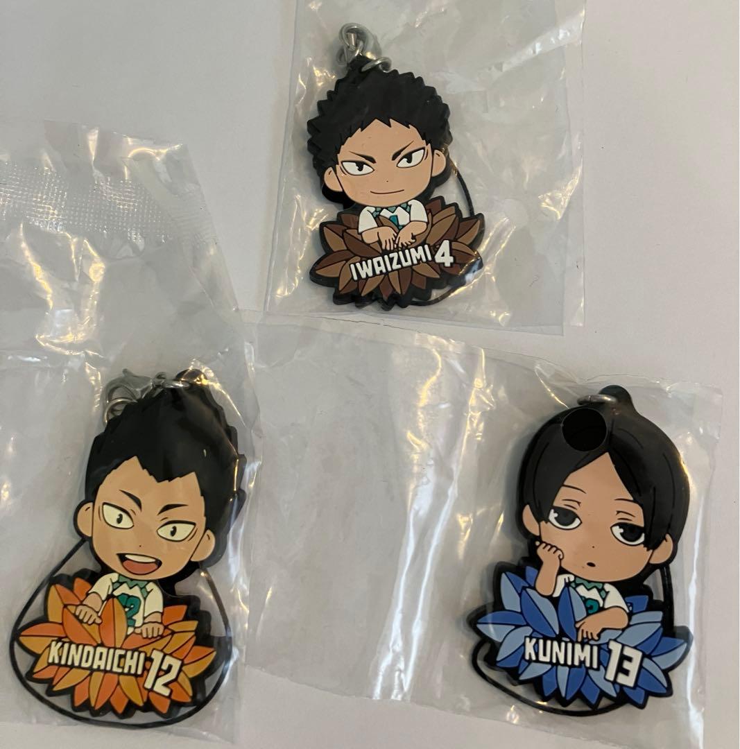 青葉城西 青城 ラバー ストラップ ラバスト 及川 岩泉 国見 金田一 グッズ