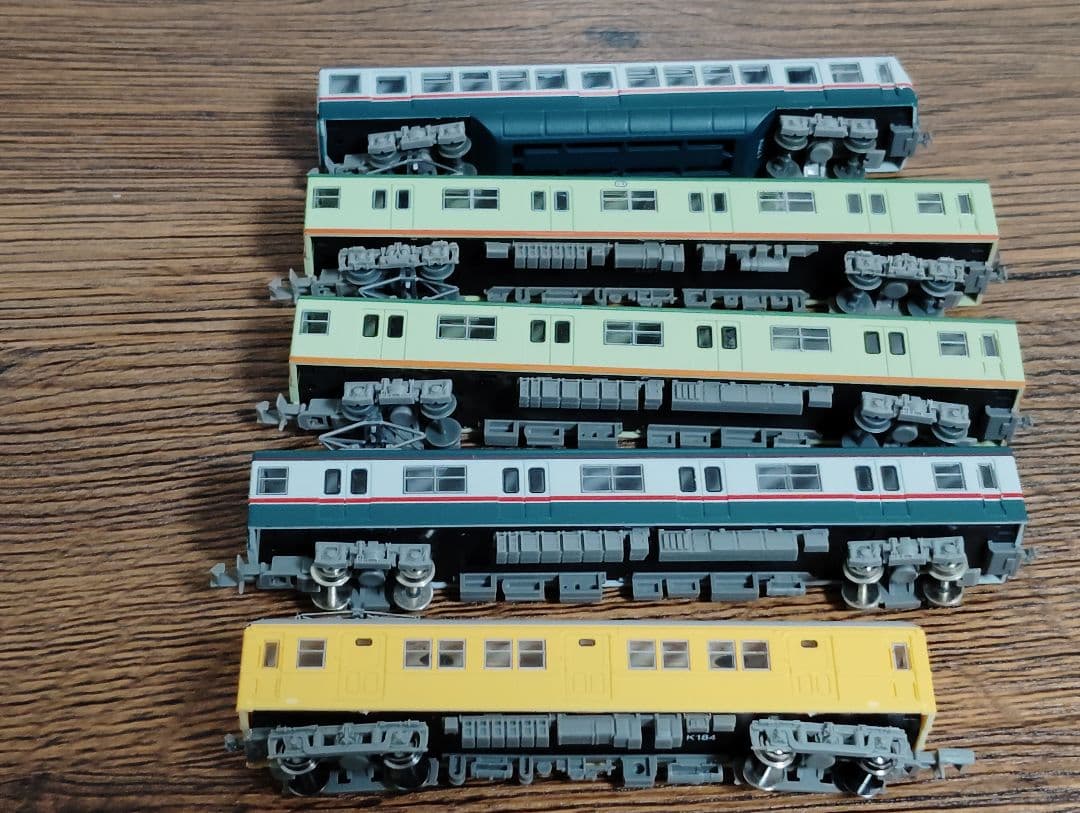 相模鉄道　先頭車　5両セット　歴代車両　モニ2000 相鉄　鉄コレ