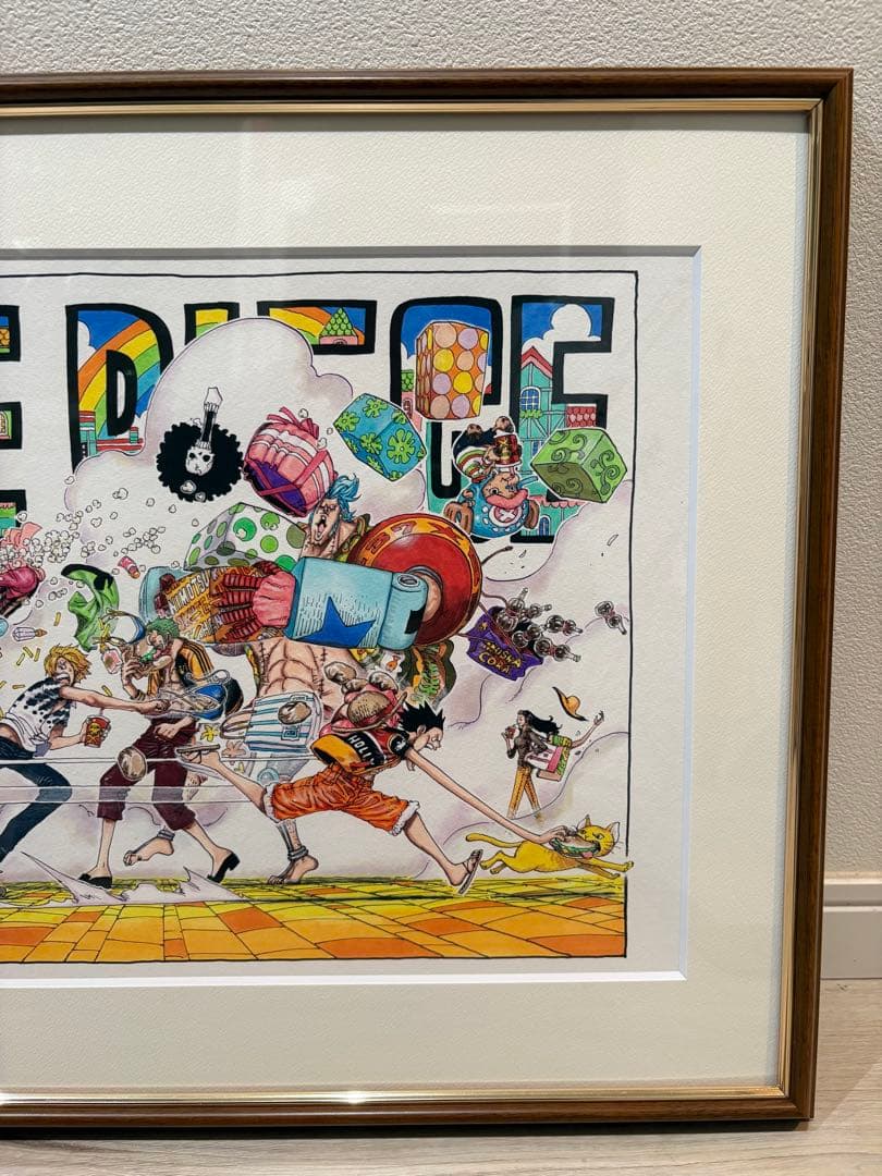 【超希少・美品】ワンピース 高級複製原画 ジャンプフェスタ受注生産品