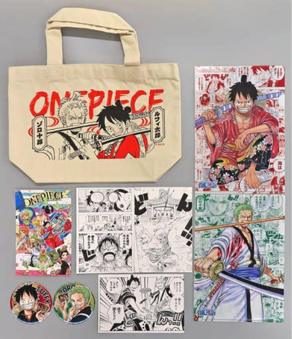 ONE PIECE ハワイアンズ限定ドでか缶バッジコンプセットルフィ他
