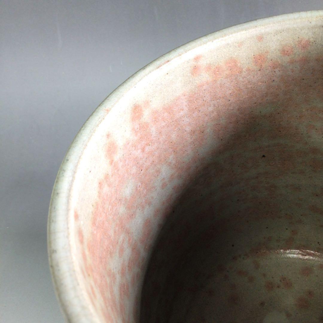 Ｒ９　水指　『趙誠主造』『御本三島』『一重口水指』　共箱　茶道具