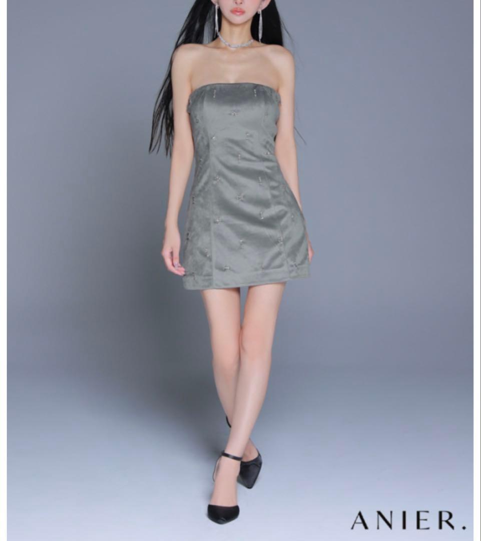 ROBE de FLEURS 公式ドレス/gray