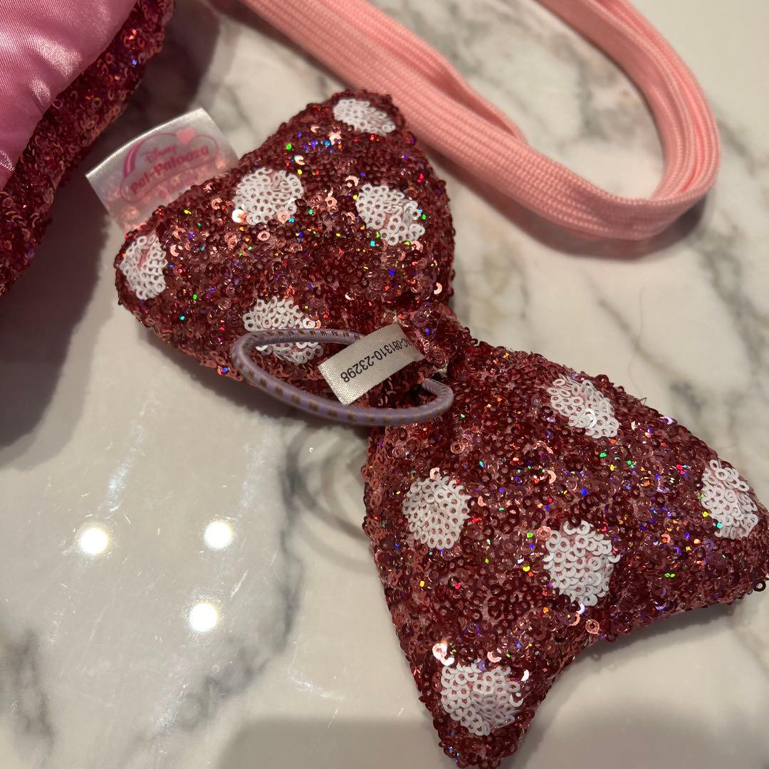 パルパルーザ ミニーマウス ヘアゴム　ショルダーバックセット