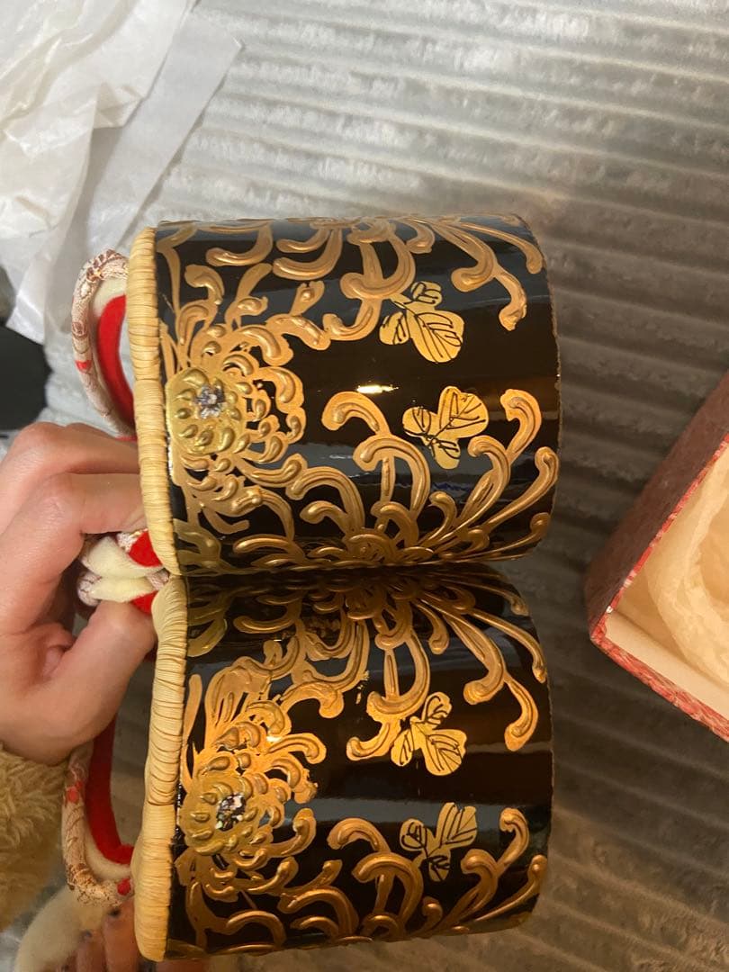 七五三用 花柄刺繍 着物セット